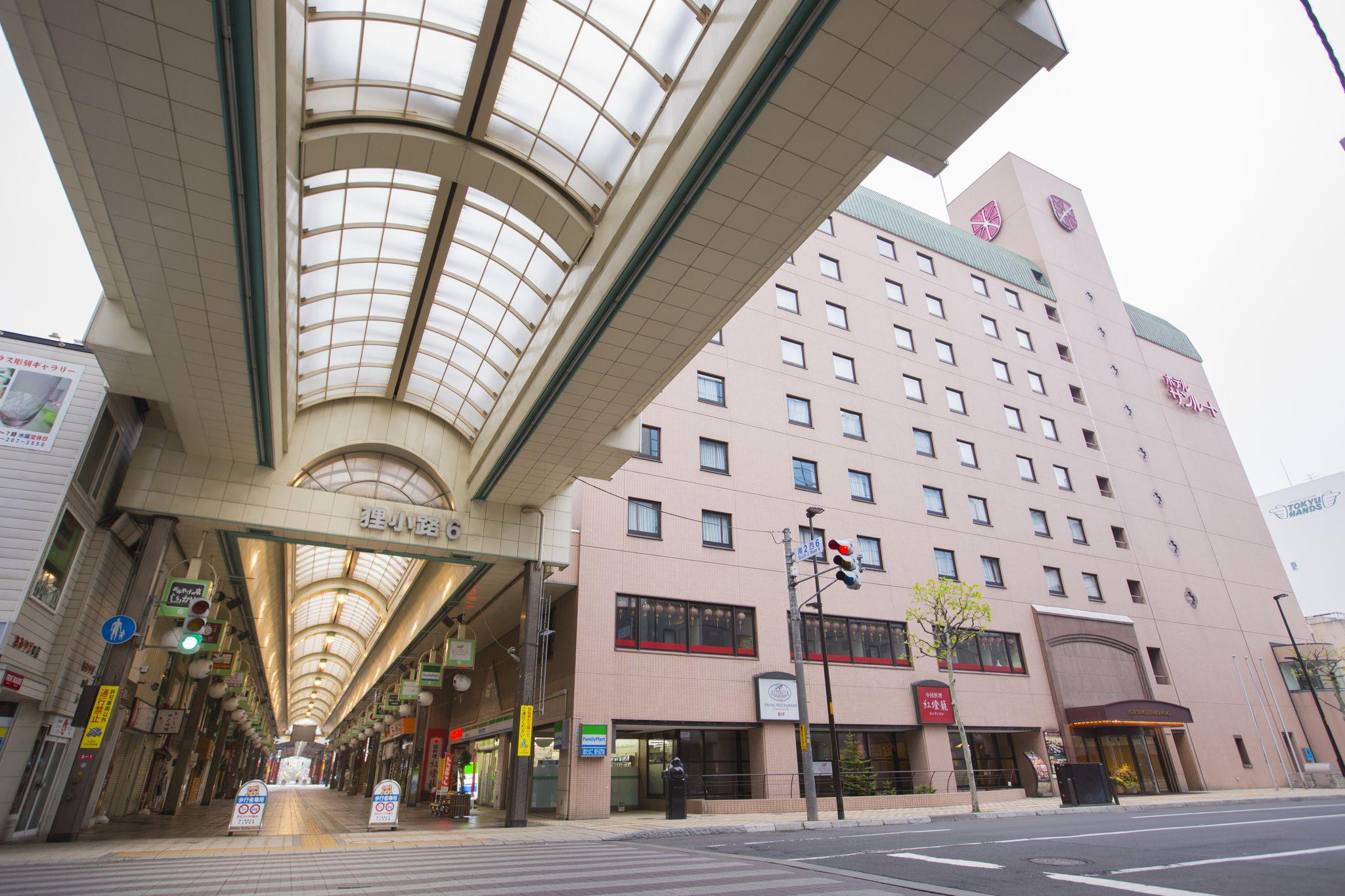 Hotel Sunroute New Sapporo Extérieur photo